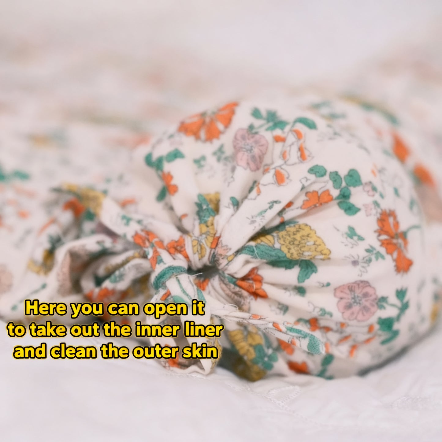 Herbal Granule Cervical Pillow, Hand-Filled Heavy Firm Neck Support with Breathable Plaid Cotton Cover (Drawstring), Suitable for Cervical Relaxation, Neck Pain Relief, Firm-Pillow Sleepers